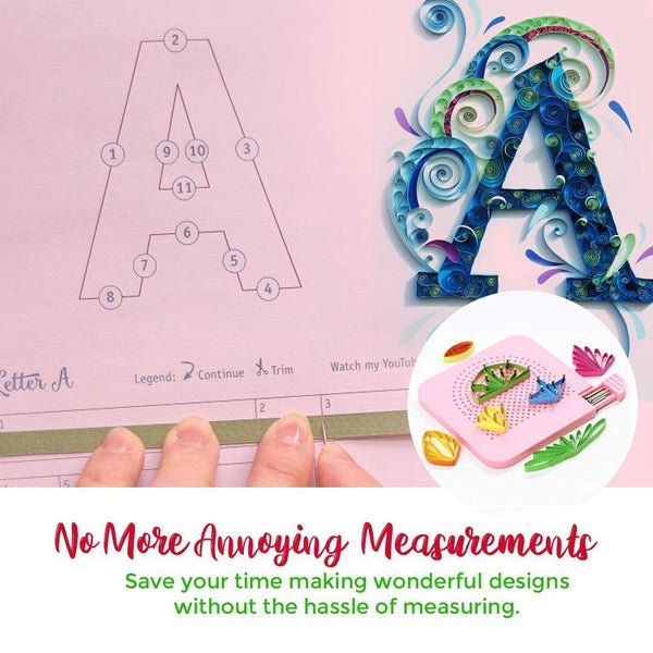 Paper Quilling Board with Pins