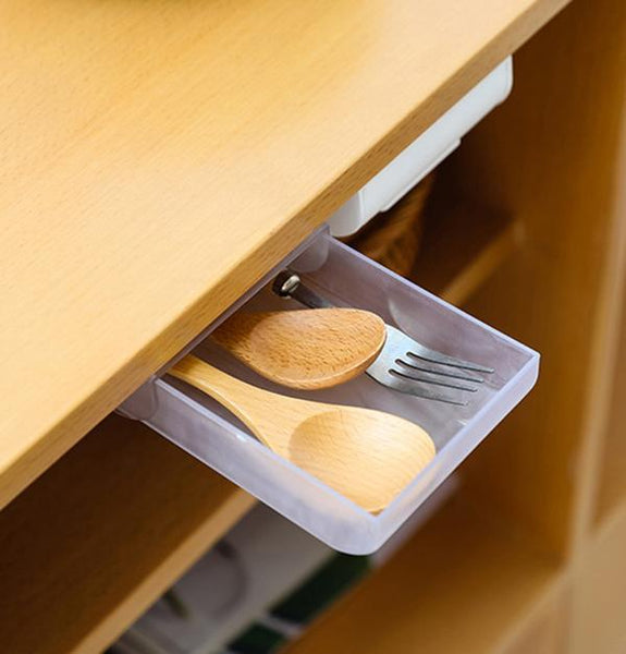 Hidden Paste Storage Drawer