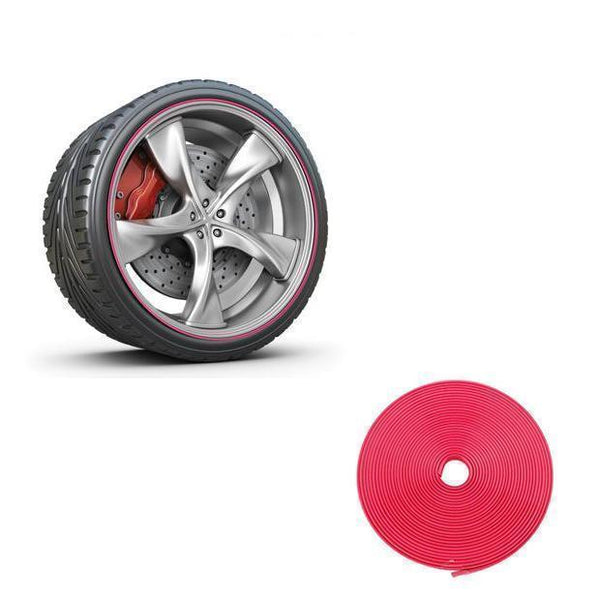 Pro Wheel Rim Protector ( 8m ) [Note: A roll can wrap four wheels]
