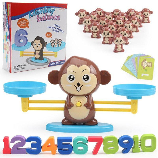 MONKEY MATH SCALE NUMBER GAME TOY