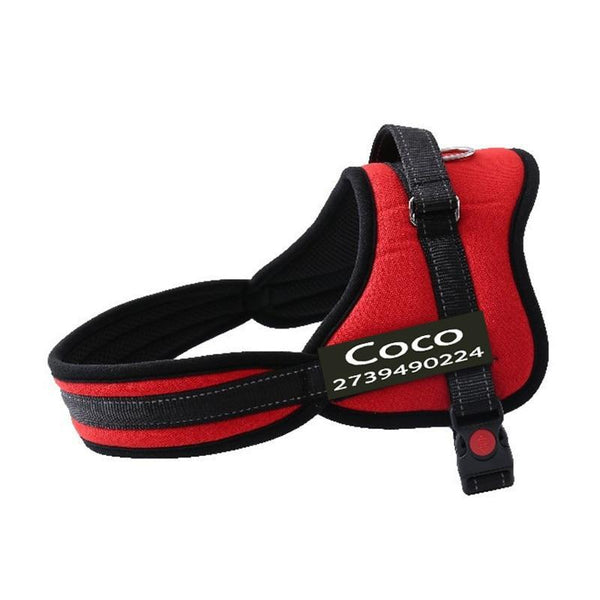 PERSONALIZED CUSTOM DOG HARNESS