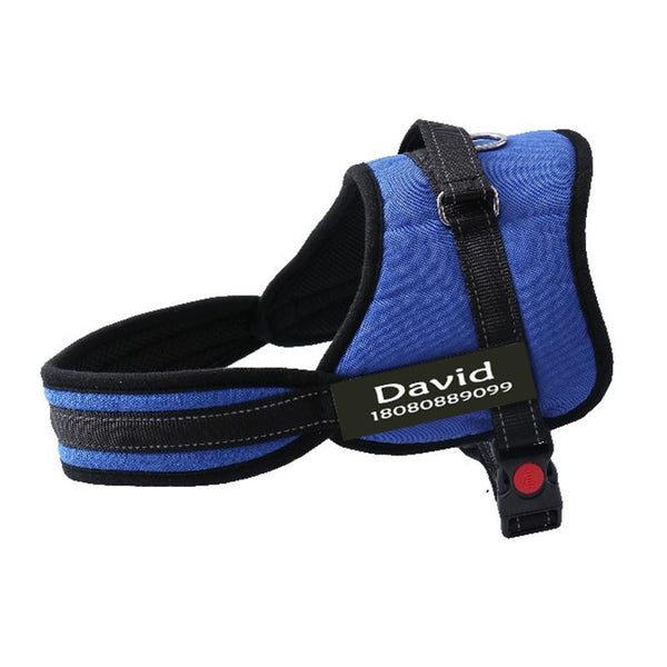 PERSONALIZED CUSTOM DOG HARNESS