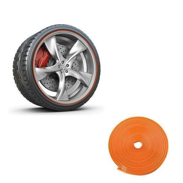 Pro Wheel Rim Protector ( 8m ) [Note: A roll can wrap four wheels]