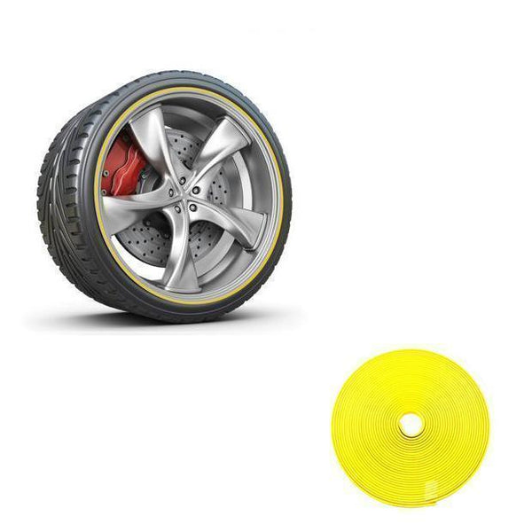 Pro Wheel Rim Protector ( 8m ) [Note: A roll can wrap four wheels]