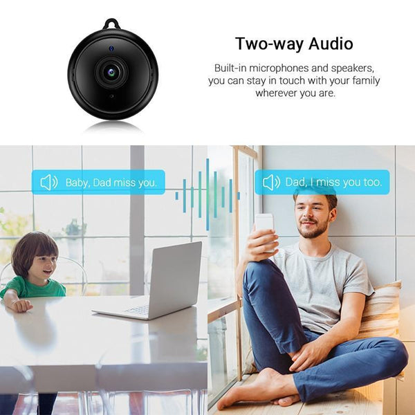 1080P HD Wireless Mini WiFi Camera-US Plug