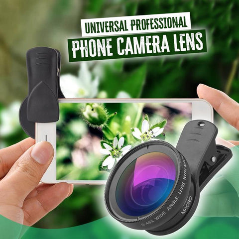 UNIVERSAL PROFESSIONAL PHONE CAMERA LENS