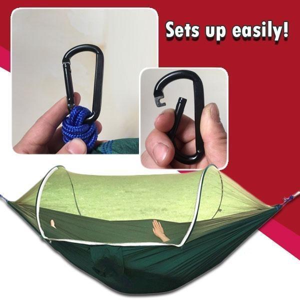 LockMesh+ Camping Netted Hammock