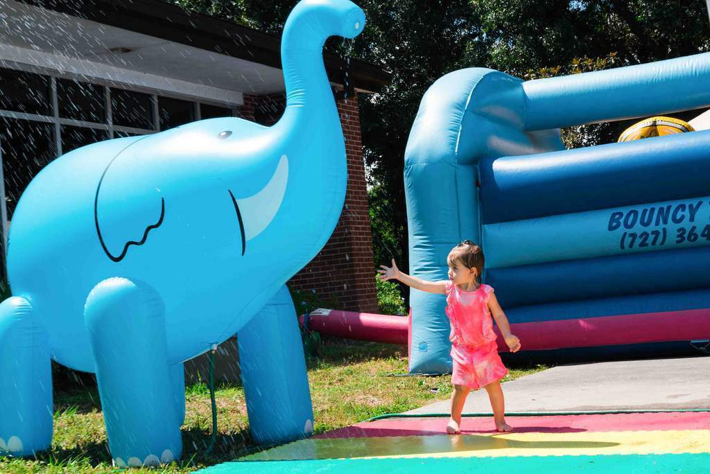 Gigantic Unicorn & Elephant Backyard Sprinkler