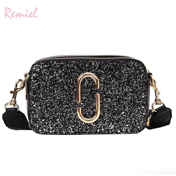Ladies Sequin Square Bag