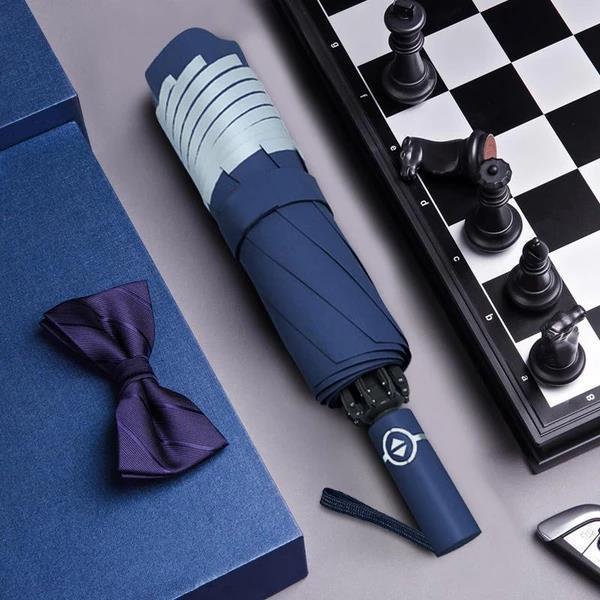 Foldable Reversible Automatic Umbrella (Reflective Strips)