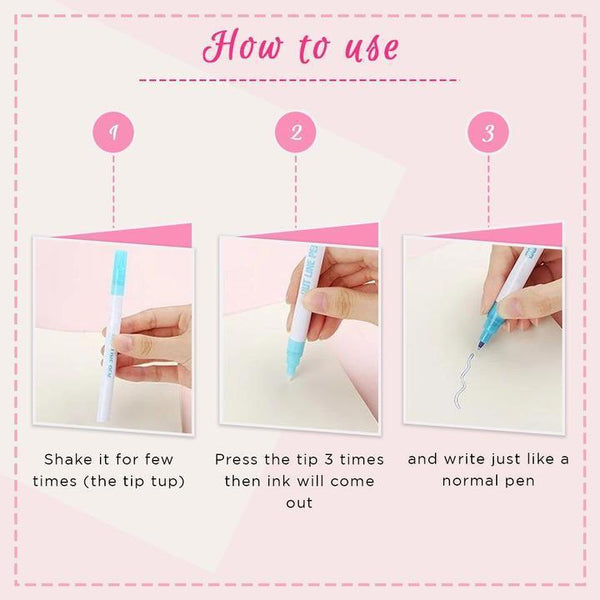 Double Line Fluorescent Pen