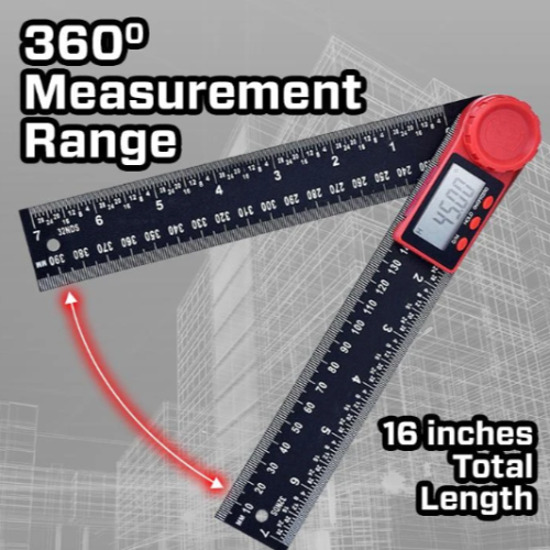 DIGITAL ANGLE MEASURING FINDER TOOL