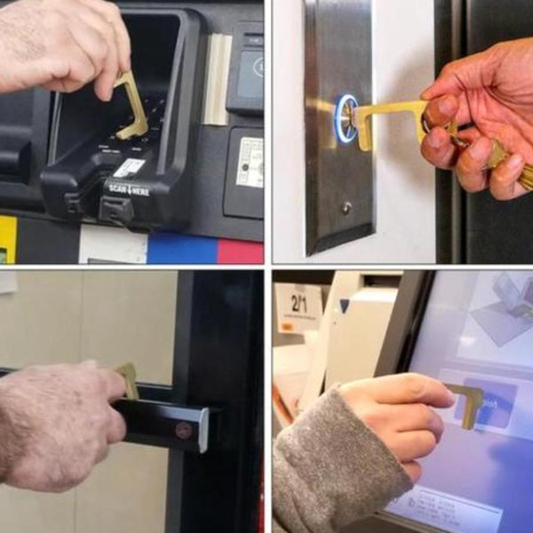 PORTABLE KEY DOOR OPENER