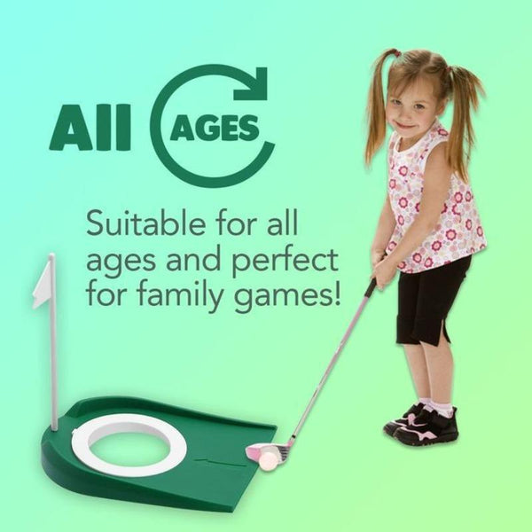 INDOOR GREEN GOLF PUTTING HOLE