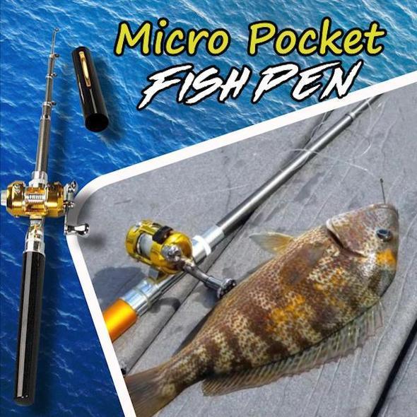 MICRO POCKET FISHING ROD PEN