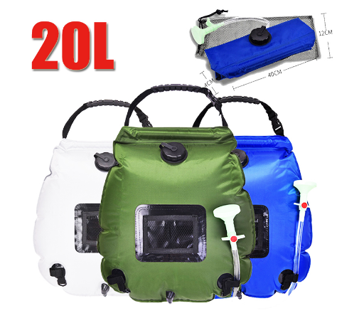 20L solar outdoor Shower  bag