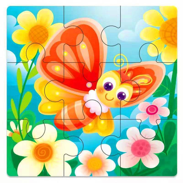 Kids Wooden Educational Toy Puzzle Learn From Home