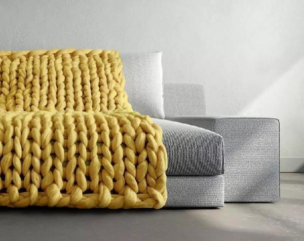 Chunky Knit Blanket