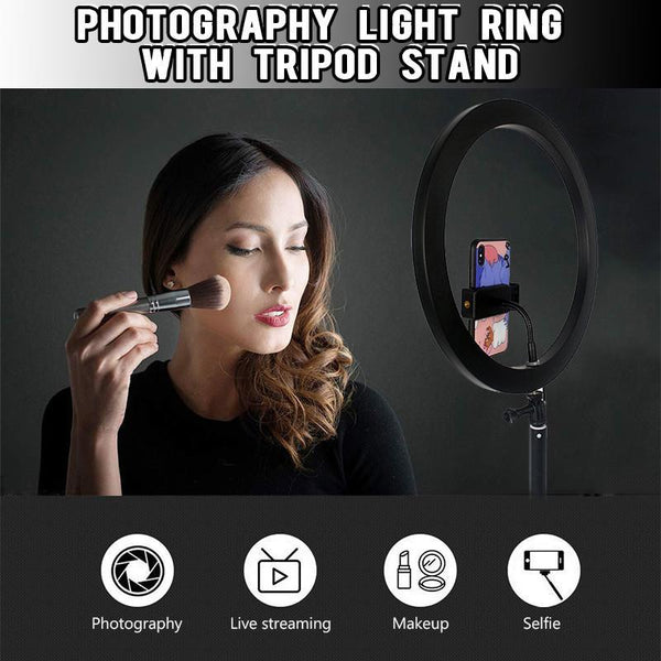LED RING LIGHT WITH STAND