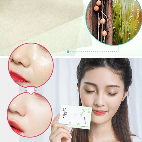Green Tea Oil Absorbing Facial Papers