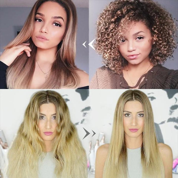 DUAL-PURPOSE HAIR STRAIGHTENER COMB