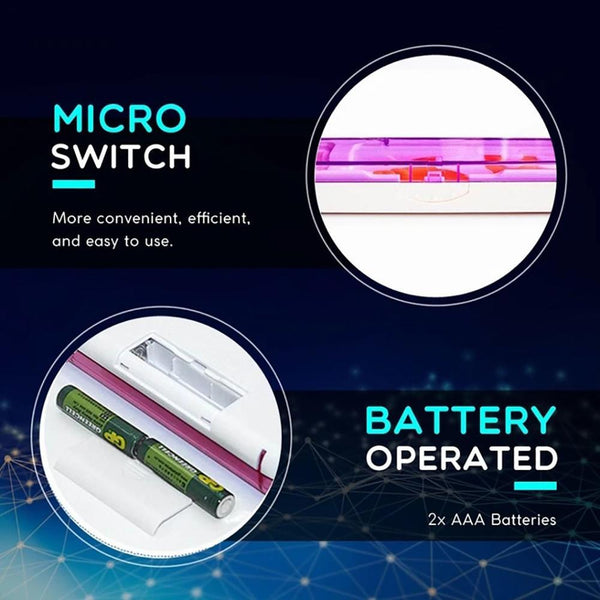 Portable UV Antibacterial Toothbrush Storage Box