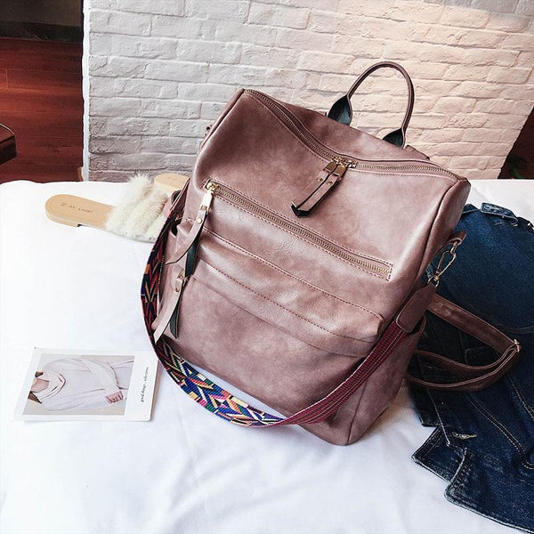 Retro Travel Backpack