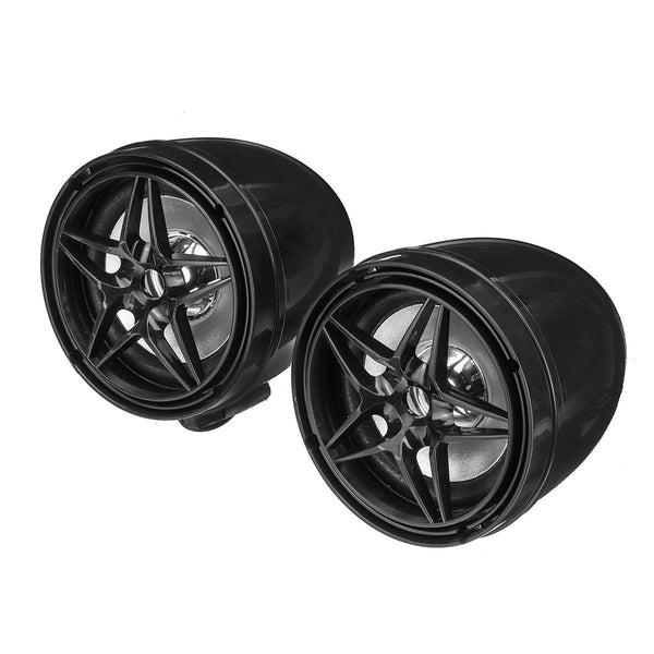 Motorcycle Stereo System With Speakers And Bluetooth