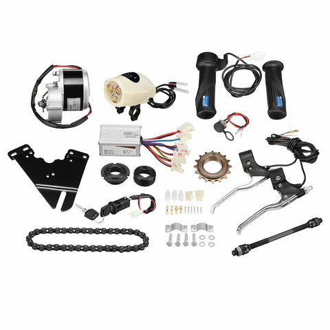 24V 250W Electric Bike Conversion Scooter Motor Controller Kit For 20-28inch Ordinary Bike Kit