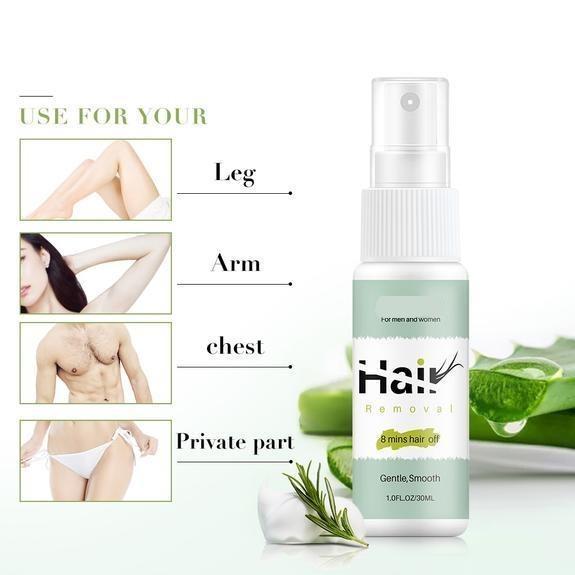 Painless Hair Removal Spray