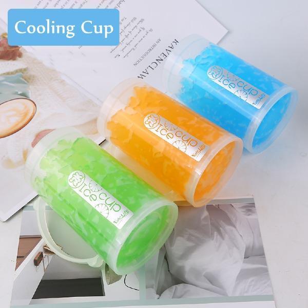 Luminous Double-layer Refrigerated Glass Beer Mug