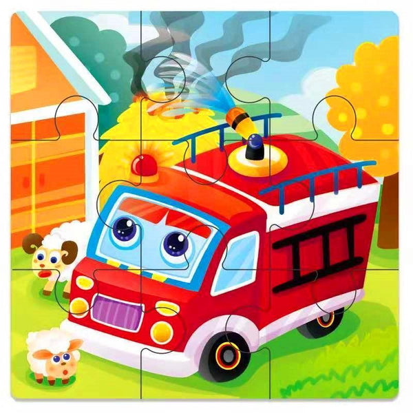 Kids Wooden Educational Toy Puzzle Learn From Home