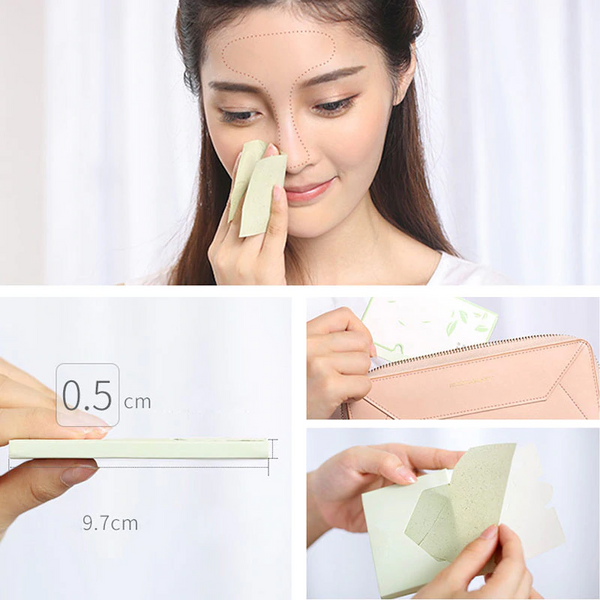 Green Tea Oil Absorbing Facial Papers