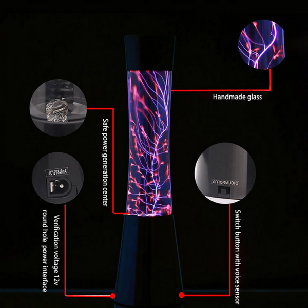 Lightning Plasma Static Touch Lamp