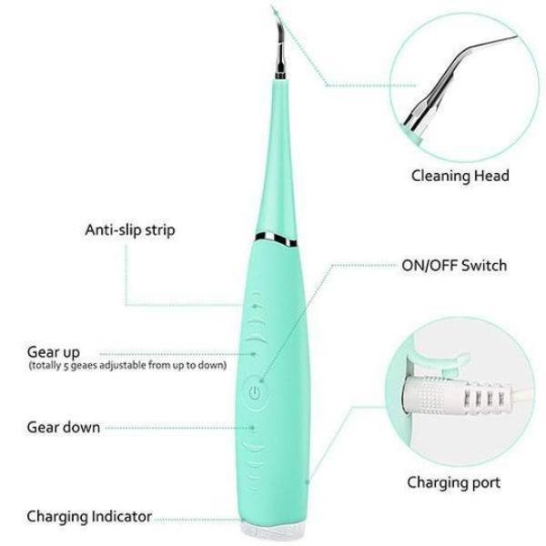 SONICSCRAPE - DENTAL CALCULUS PLAQUE REMOVER