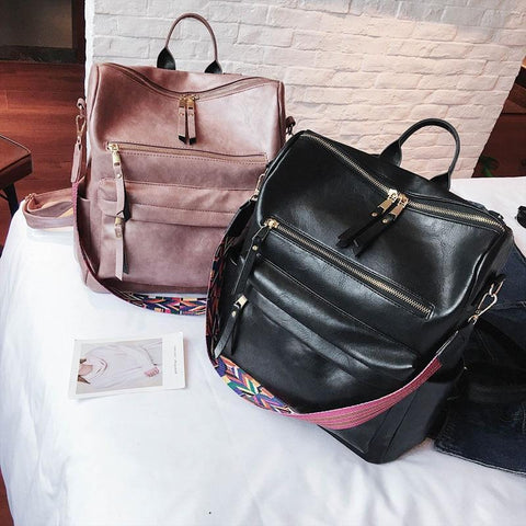 Retro Travel Backpack