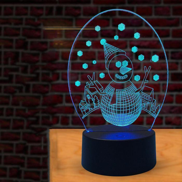 Creative Christmas Gift 3D Night Light
