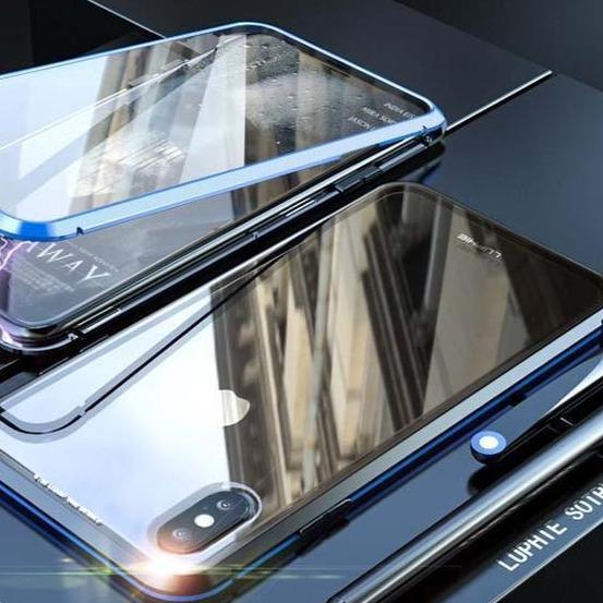 Iphone Double-sided Glass Magnetic King Mobile Phone Cases