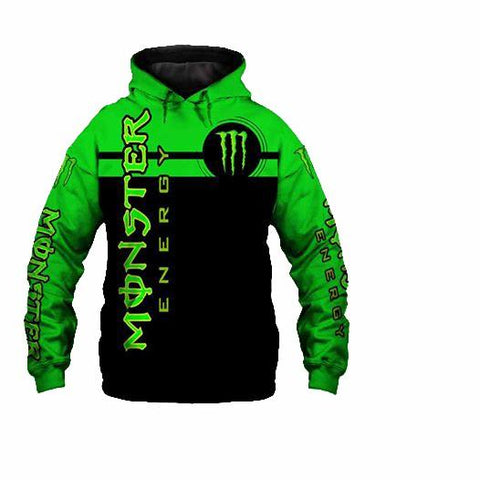 Men's Printed MONSTER ENERGY Hoodie