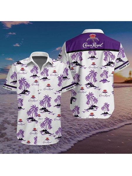 Men's Crown Royal Beach Resort Shirt