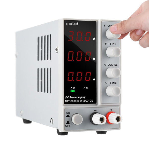 Minleaf NPS3010W Digital Variable DC Power Supply 0-30V 0-10A 300W Regulated Laboratory Switching Power Supply 110V/220V