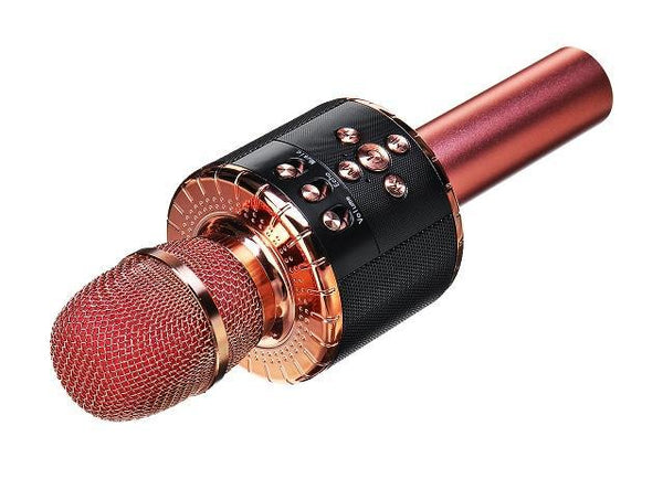 HomeSing™ Bluetooth Wireless Handheld Microphone Speaker KTV Karaoke Mic Music Player Singing Recorder