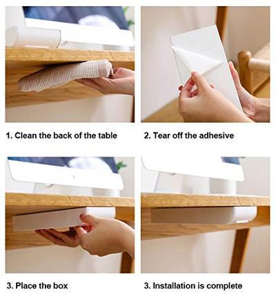 Hidden Paste Storage Drawer