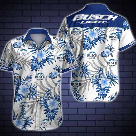 Men's Liquor BUSCH LIGHT Printed Shirt