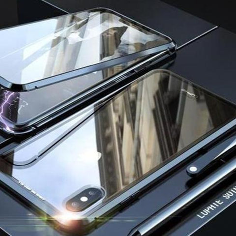 Iphone Double-sided Glass Magnetic King Mobile Phone Cases