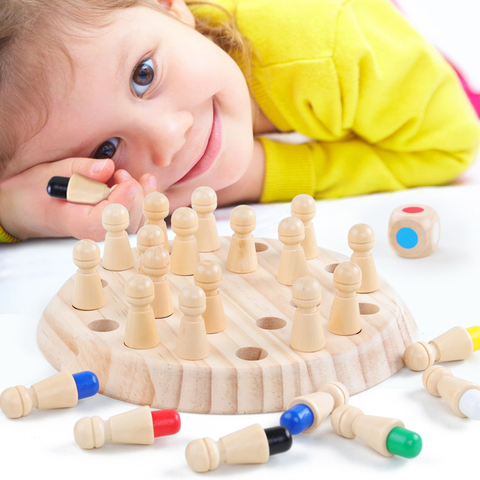 Memory chess educational toys