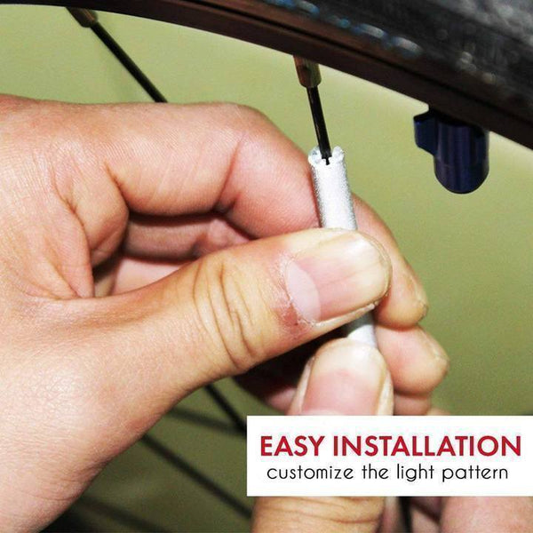 Bicycle Wheel Spoke Reflector (12PCS/PACK) - Fits All Standard Spoked Wheels