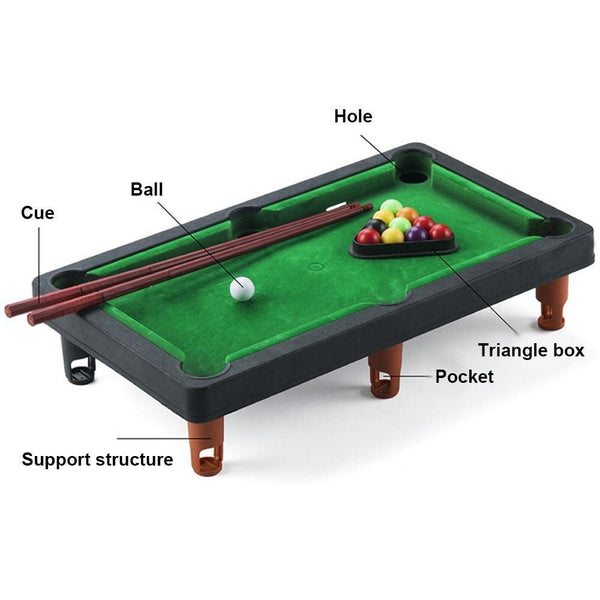 Mini Billiards Pool Board Game