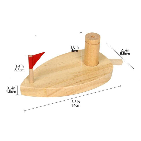 Kids Balloon Powered Boat Science Experiment