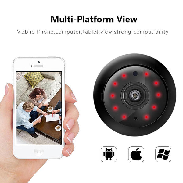 1080P HD Wireless Mini WiFi Camera-US Plug